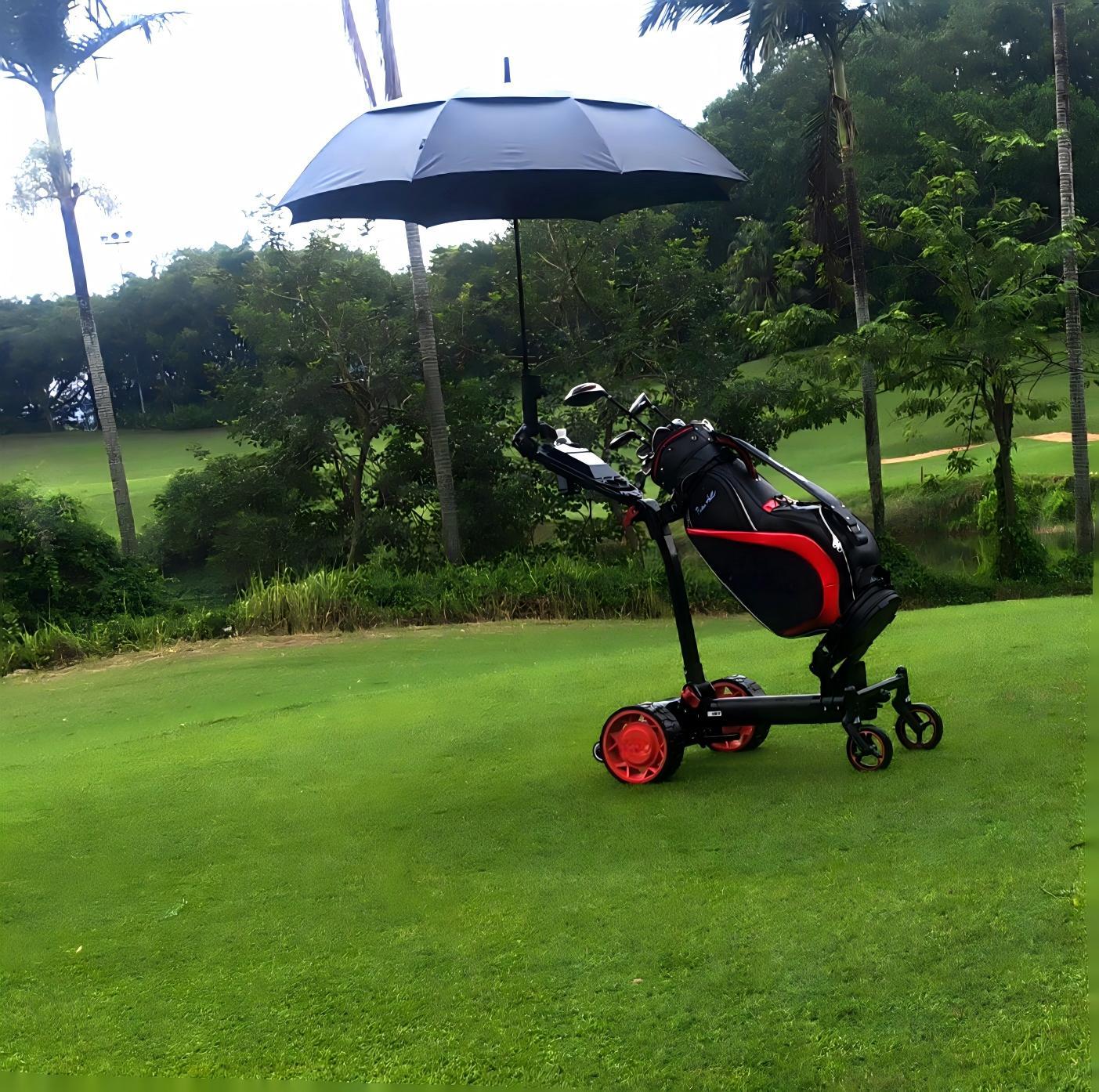 ESWING Golf Electric Trolley Bluetooth Remote Control Follow Golf Car（US Stock）