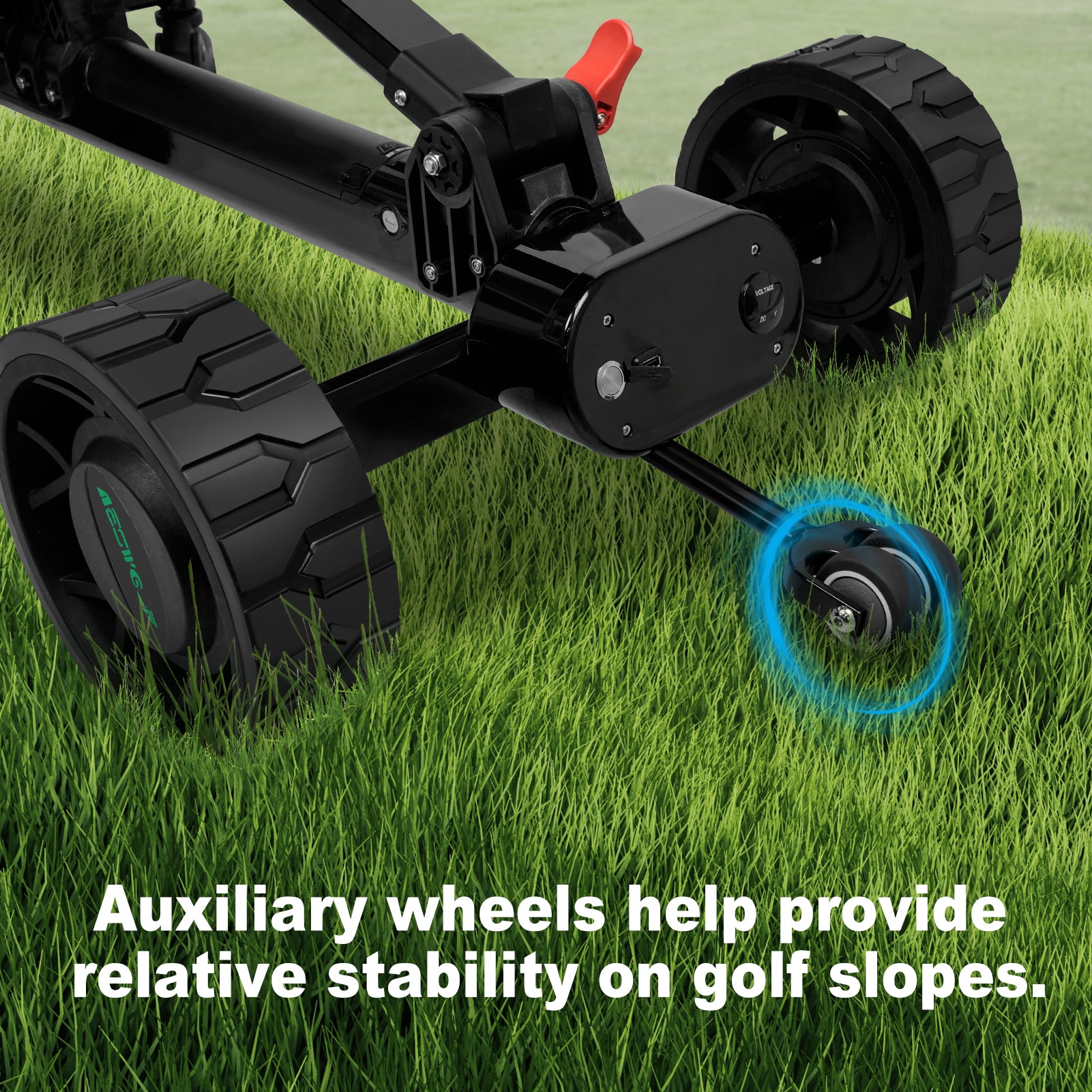 ESWING Golf Electric Trolley Bluetooth Remote Control Follow Golf Car