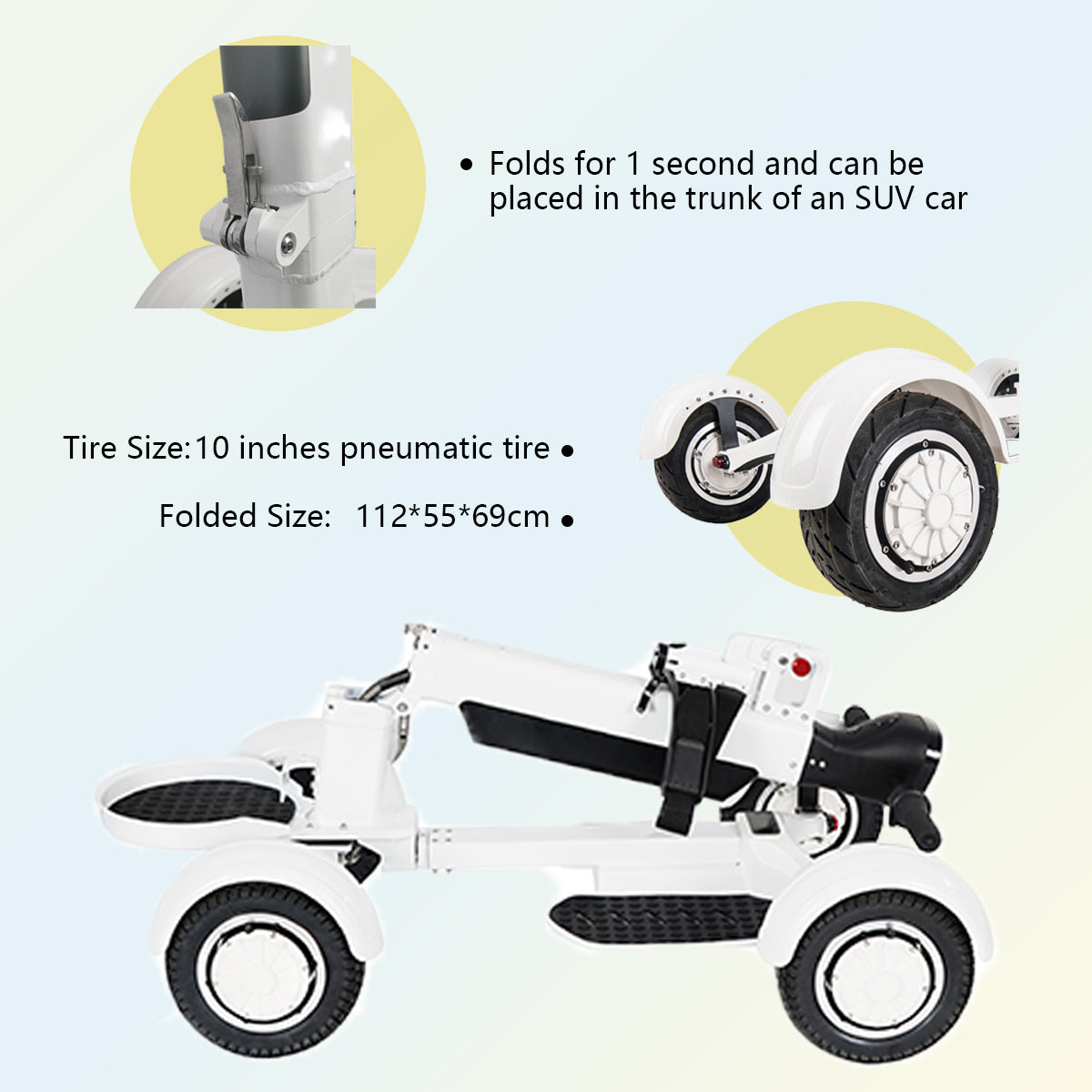 ESWING ES-M12-1 Golf Ball Electric Balance Cart（US/EU stock）