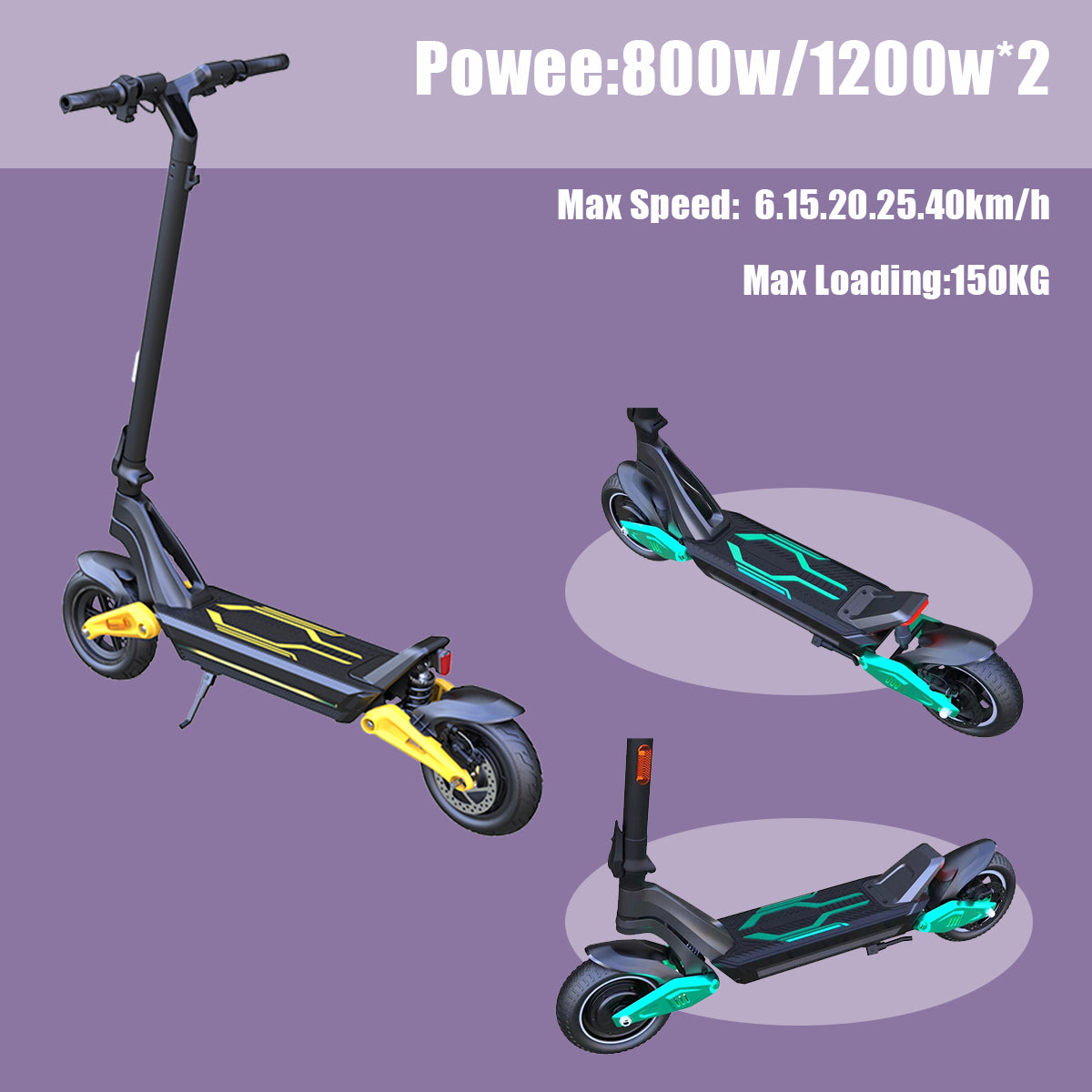 ESWING M10 Dual motor high speed electric scooter