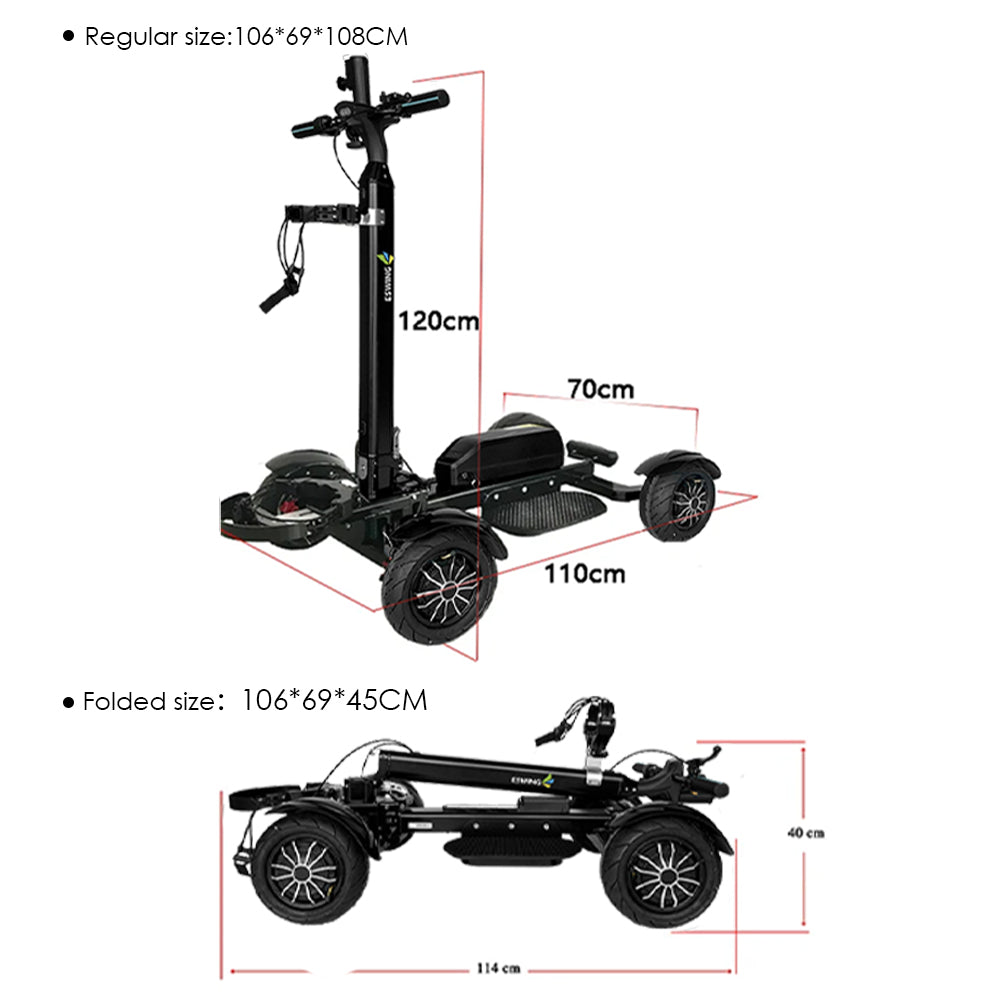 ESWING M12-3 Golf Electric Scooter US/EU stock