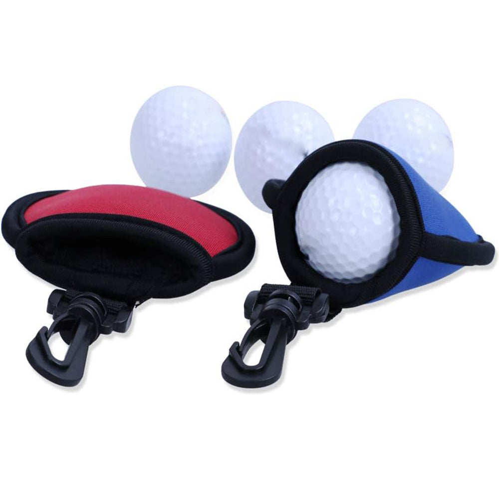 3 Pack Golf Ball Clean Bag Portable Golf Bag