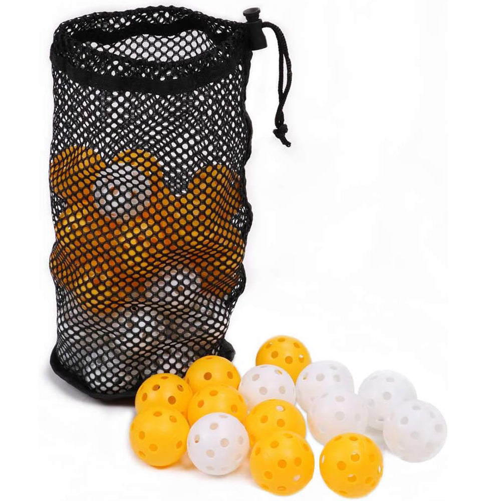48PCS  Practice Plastic Golf Perforation Golf Ball