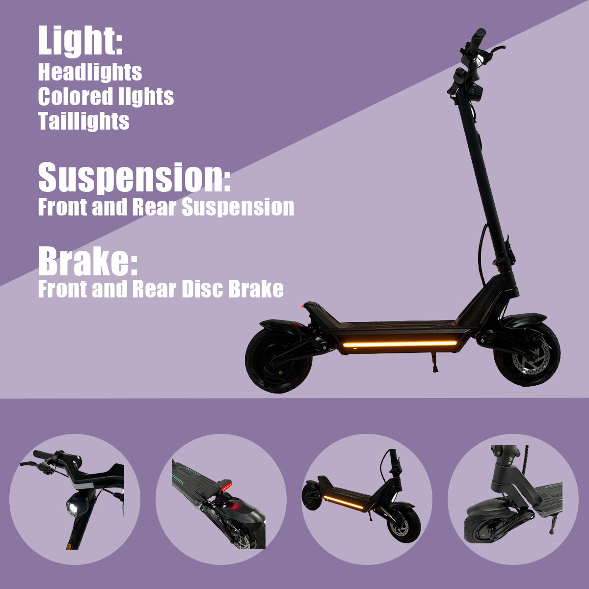 ESWING M10 Dual motor high speed electric scooter