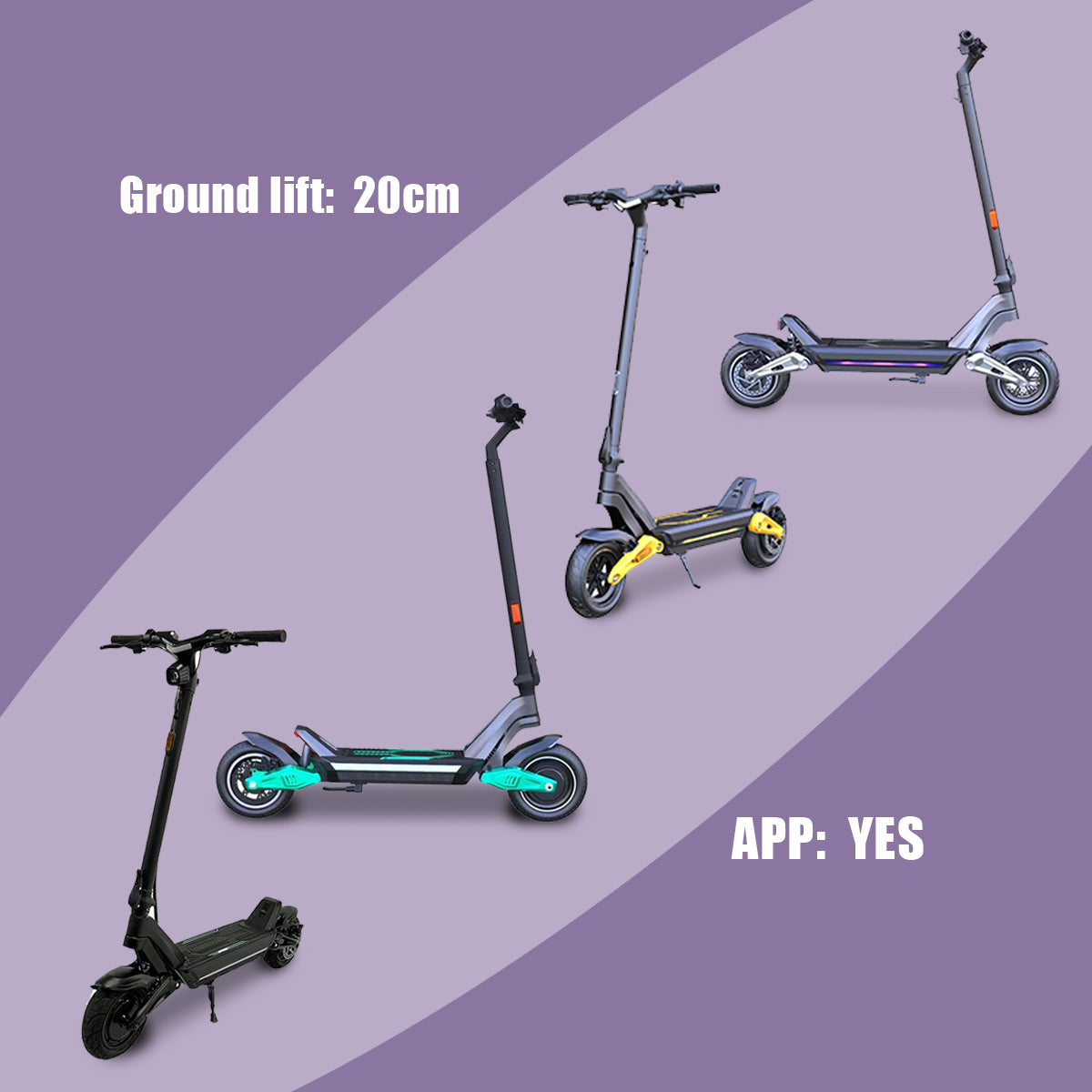 ESWING M10 Dual motor high speed electric scooter