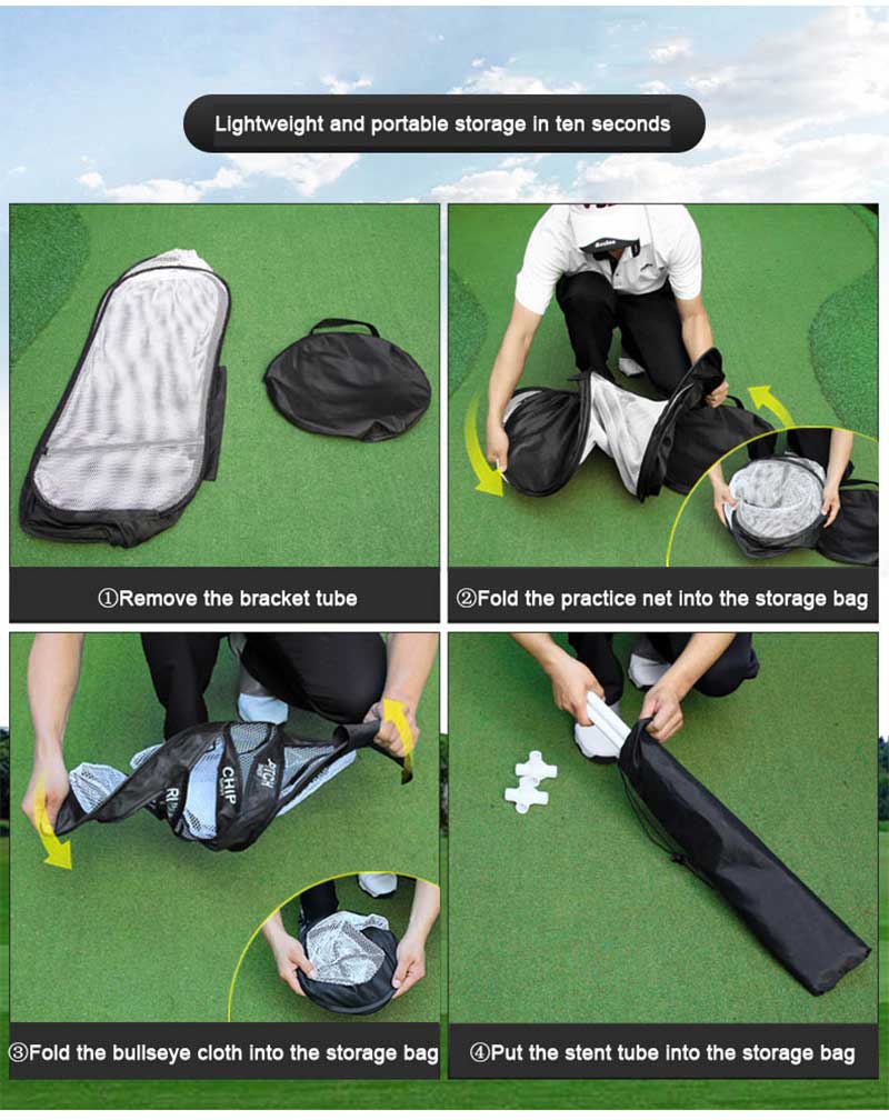 Short Golf Practice Net