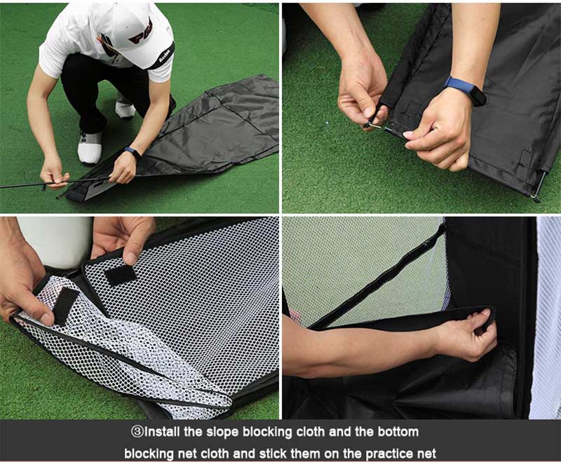 Short Golf Practice Net